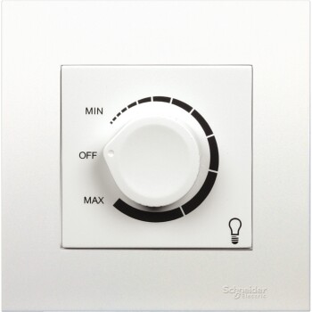 1 Gang 400W Light Dimmer - Schneider Electric