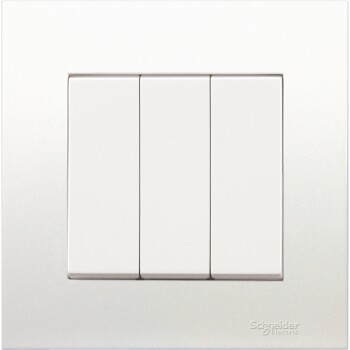 16AX 250V 3 Gang 2 Way Switch - Schneider Electric