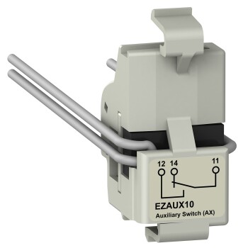 auxiliary switch AX, EasyPact EZC 100, EasyPact CVS 100BS, 1 common point changeover contact - Schneider Electric