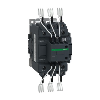 Capacitor contactor, TeSys Deca, 63 kVAR at 400 V/50 Hz, coil 220 V AC 50/60 Hz - Schneider Electric