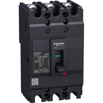 circuit breaker EasyPact EZC100F - TMD - 60 A - 3 poles 3d - Schneider Electric