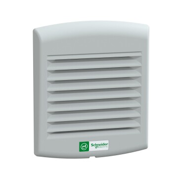 ClimaSys forced vent. IP54, 38m3/h, 230V, with outlet grille and filter G2 - Schneider Electric