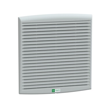 ClimaSys forced vent. IP54, 560m3/h, 230V, with outlet grille and filter G2 - Schneider Electric