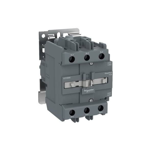 EasyPact TVS contactor 3P(3 NO) - AC-3 - <lt/>= 440 V 80A - 220 V AC coil - 1
