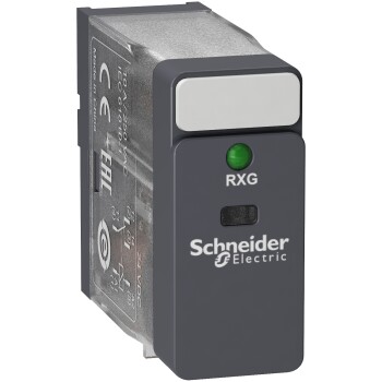 Harmony, Interface plug-in relay, 10 A, 1 CO, with LED, 24 V DC - Schneider Electric
