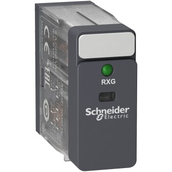 Harmony, Interface plug-in relay, 5 A, 2 CO, with LED, 48 V AC - Schneider Electric
