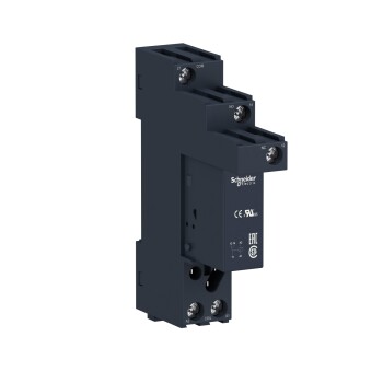 Harmony, Interface plug-in relay with socket, 12 A, 1 CO, 120 V AC - Schneider Electric
