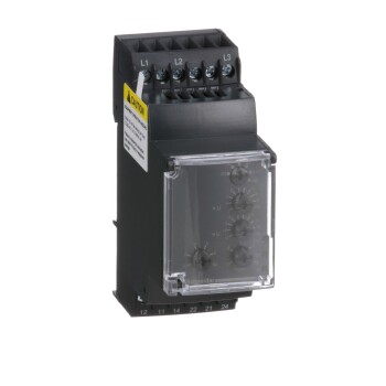 Harmony, Modular multifunction 3-phase supply control relay, 5 A, 2 CO, 220...480 V AC - Schneider Electric