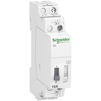 impulse relay iTL - 1P - 1NO - 16A - coil 110 VDC - 230...240 VAC 50/60Hz - Schneider Electric
