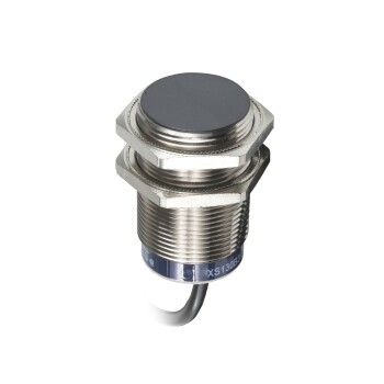 Inductive proximity sensors XS, inductive sensor XS6 M30, L62mm, brass, Sn15mm, 24...240VAC/DC, cable 2 m - Schneider Electric