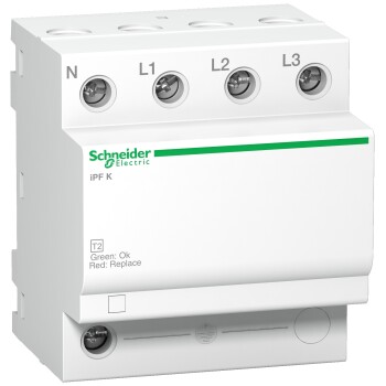 iPF K 40 modular surge arrester - 3 poles + N - 340V - Schneider Electric