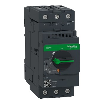 Motor circuit breaker, TeSys Deca, 3P, 30-40 A, thermal magnetic, EverLink terminals - Schneider Electric