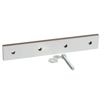 Mounting flange, PrismaSeT P, for front busbar mounting in enclosure W400 - Schneider Electric