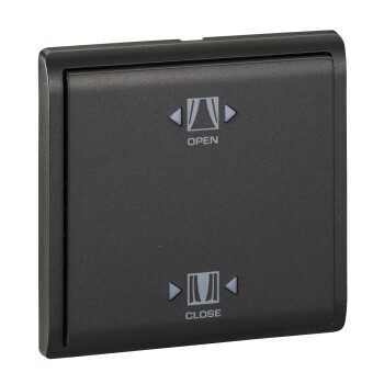 Pieno - 10A - mechanical curtain switch with fluorescent locator - Schneider Electric