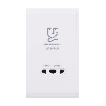 Pieno - 115V/240V universal shaver Unit - vertical - Schneider Electric