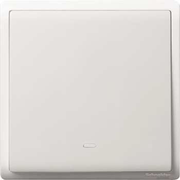 Pieno - 16A 250V - 1 gang 1 way switch with fluorescent locator - Schneider Electric