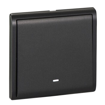 Pieno - 16A 250V - 1 gang 1 way switch with fluorescent locator (MB) - Schneider Electric