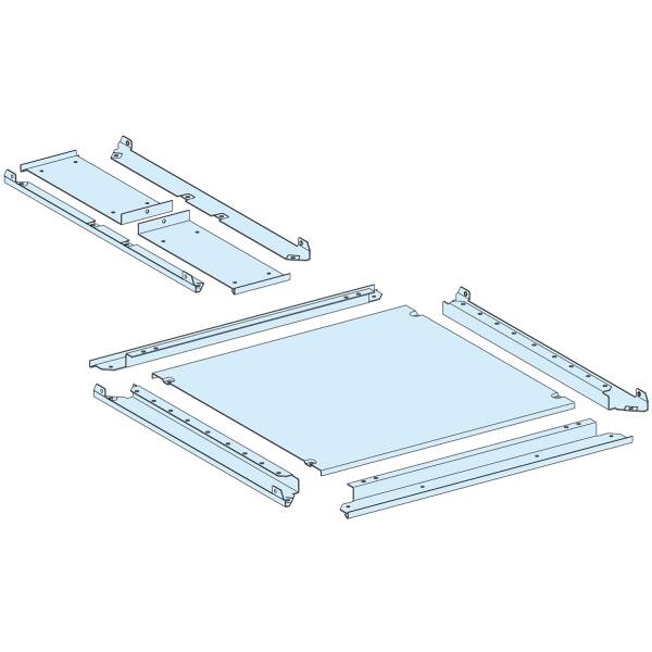 Plain gland plate, PrismaSeT P, IP55, for enclosure W 650+150mm D 600mm - 1