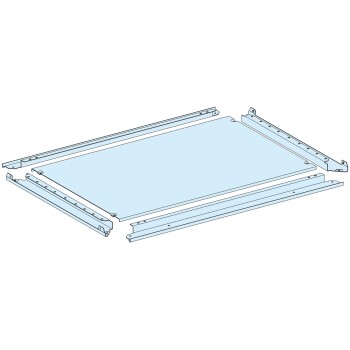 Plain gland plate, PrismaSeT P, IP55, for enclosure W 650mm D 600mm - Schneider Electric