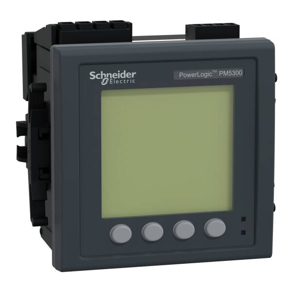 PM5330 Meter, modbus, up to 31st H, 256K 2DI/2DO 35 alarms - 1