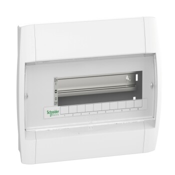 Single phase distribution board, Acti9 Disbo, row type, 10 ways, flush mount - Schneider Electric