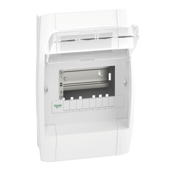 Single phase distribution board, Acti9 Disbo, row type, 8 ways, flush mount - Schneider Electric