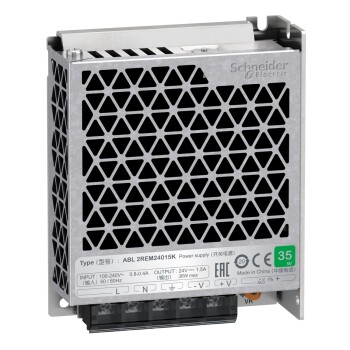 single phase power supply, 100...240V input, 24V DC output, 36W, 1,5A - Schneider Electric