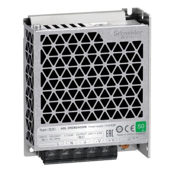 single phase power supply, 100...240V input, 24V DC output, 53W, 2,2A - Schneider Electric