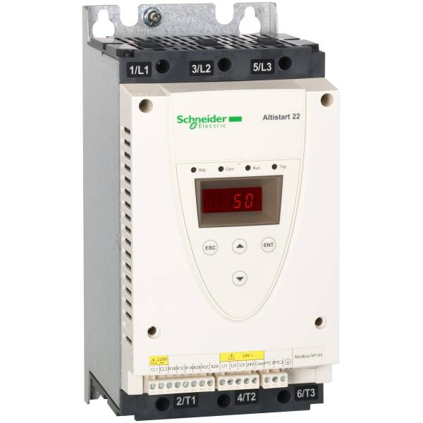 soft starter-ATS22-control 220V-power 230V(11kW)/400...440V(22kW) - 1