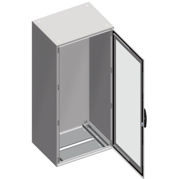 Spacial SM compact enclosure with glazed door - 1600x600x400 mm - Schneider Electric