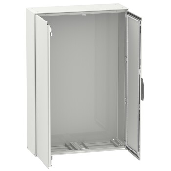 Spacial SM compact enclosure with mounting plate - 1600x1000x400 mm - Schneider Electric