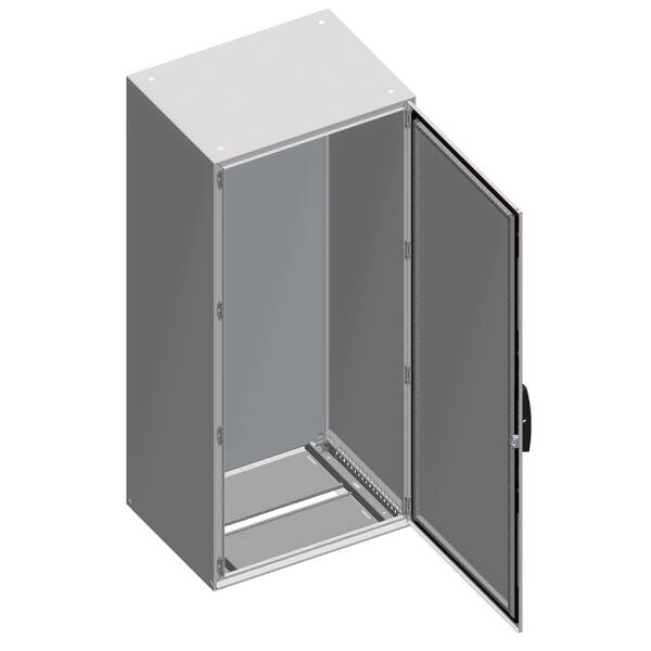 Spacial SM compact enclosure with mounting plate - 1600x600x300 mm - 1