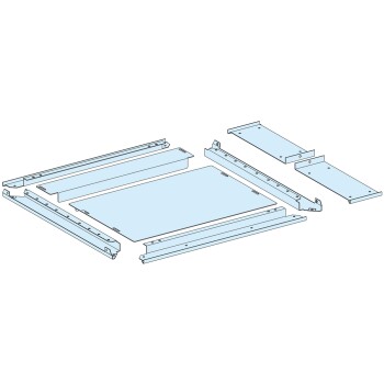 Two-part gland plate, PrismaSeT P, IP31, for enclosure W 650+150mm D 600mm - Schneider Electric